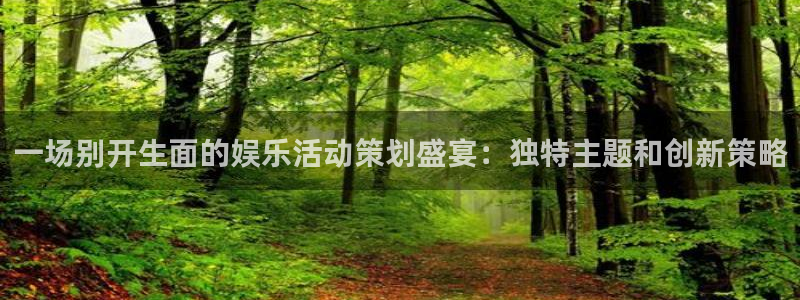 蓝狮在线：一场别开生面的娱乐活动策划盛宴：独特主题和创新策略